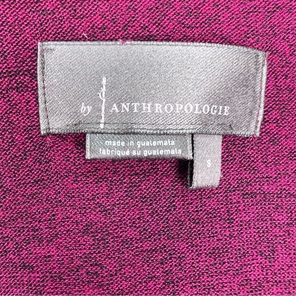 ANTHROPOLOGIE Lightweight Red Faux Wrap Size S - Picture 9 of 10